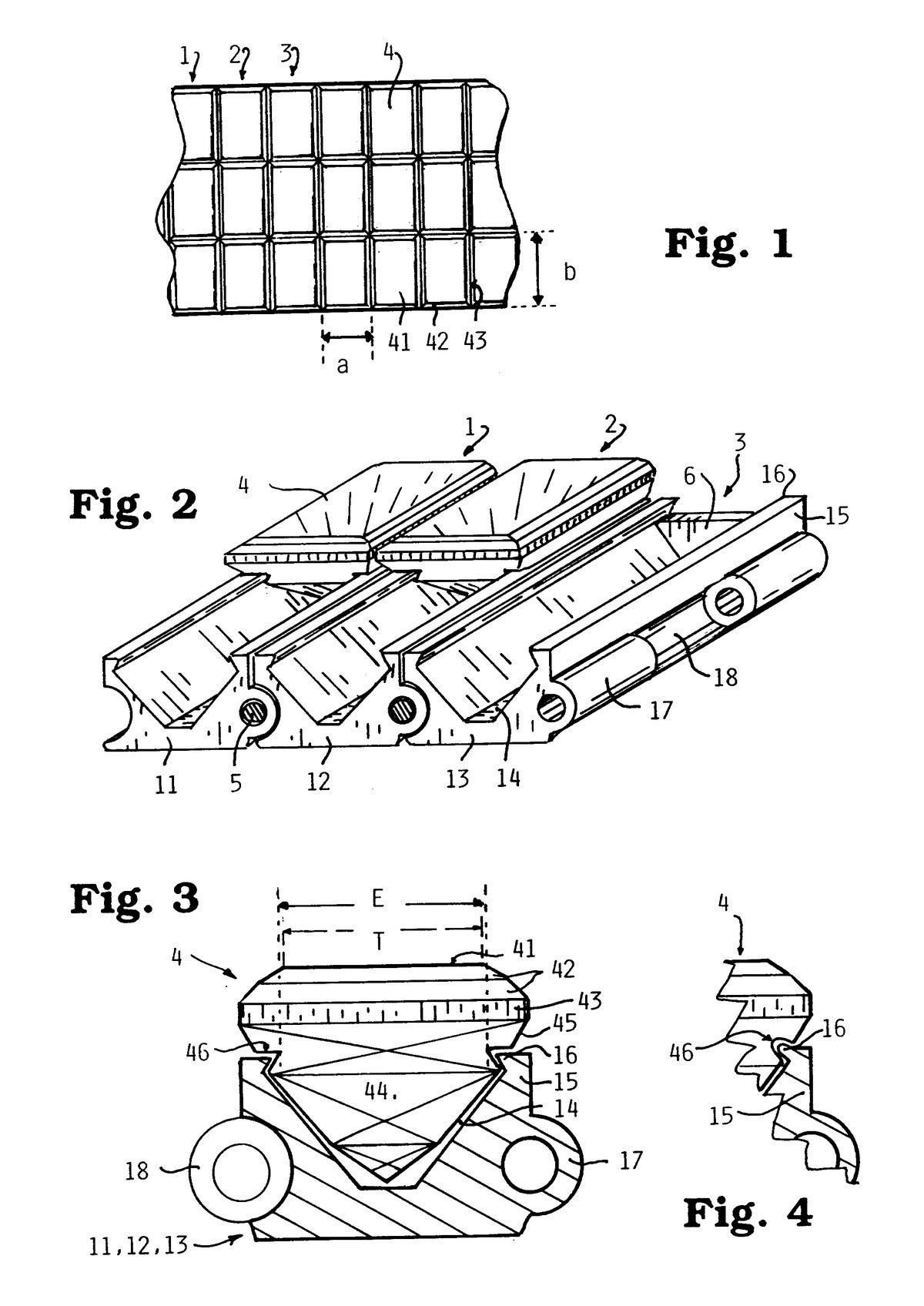 Patent drawing: the metal rails that disappear beneath the surface.